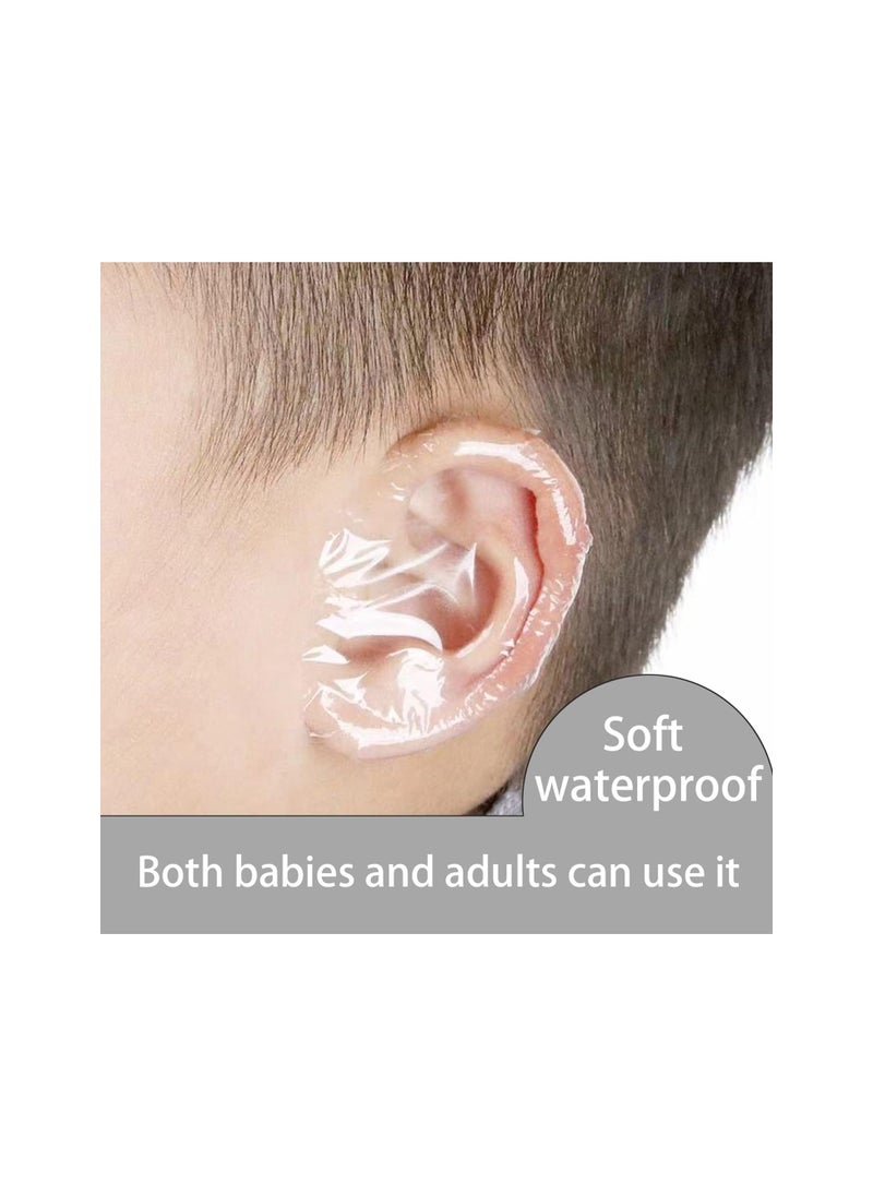 Generic Shower Ear Covers Waterproof Baby Ear Protector Stickers Silicone Ear Patch for Swimming Bathing 30PCS Earplugs  - Image 5