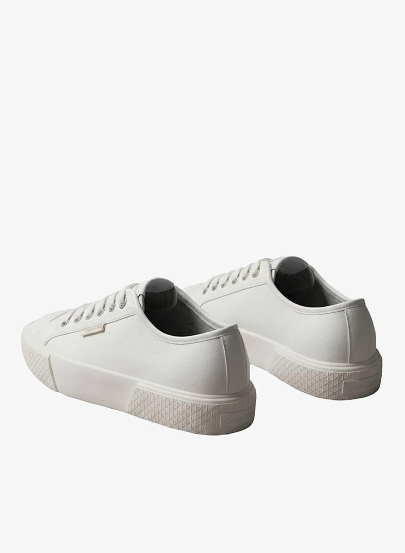 CALVIN KLEIN CK Luna - Leather Logo Trainers - Image 4