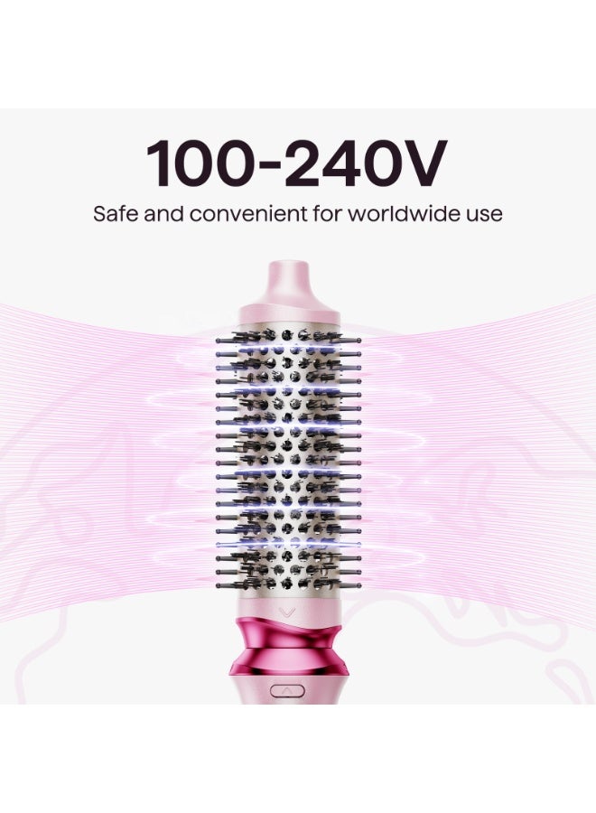 wavytalk Heatwave Pro 5-in-1 Curling Iron & Brush Set – USB Ceramic Curling Wand Kit with 4 Interchangeable Barrels, Ionic Heat, Fast 30-Second Warm-Up, Dual Voltage – Ultimate Hair Styling Tool - Image 4