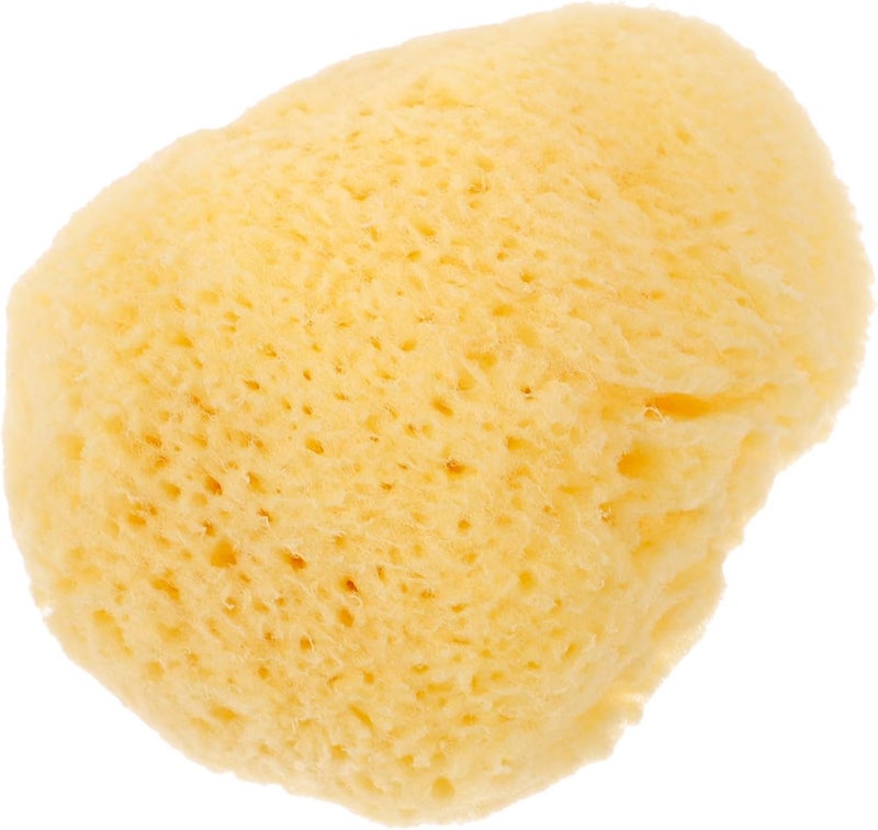 Vosarea Facial Cleansing Sponge Portable Exfoliating Face Pad for Makeup Removal Gentle Daily Cleansing Tool Natural Sea Sponge for Travel - Image 1