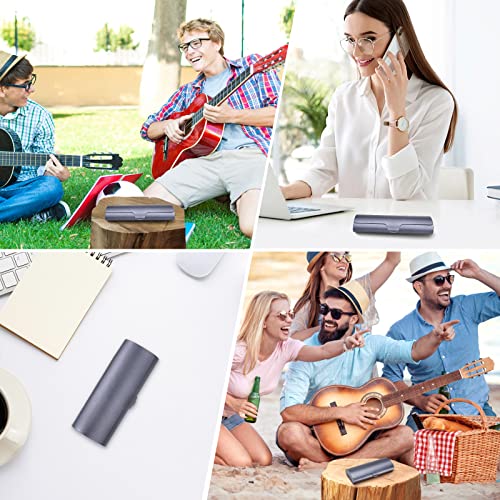 Hifot Aluminium Glasses Case, Slim Reading Glasses Case, Portable Travel Metal Eyeglass Spectacles Protection Hard Shell Case - Image 5