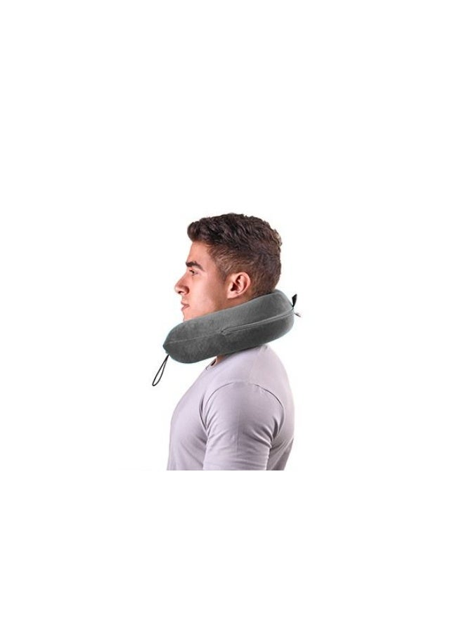 موف مخده رقبه طبيه ميموري فوم - رمادي - Image 2