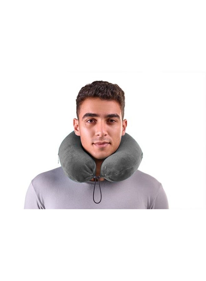 موف مخده رقبه طبيه ميموري فوم - رمادي - Image 1