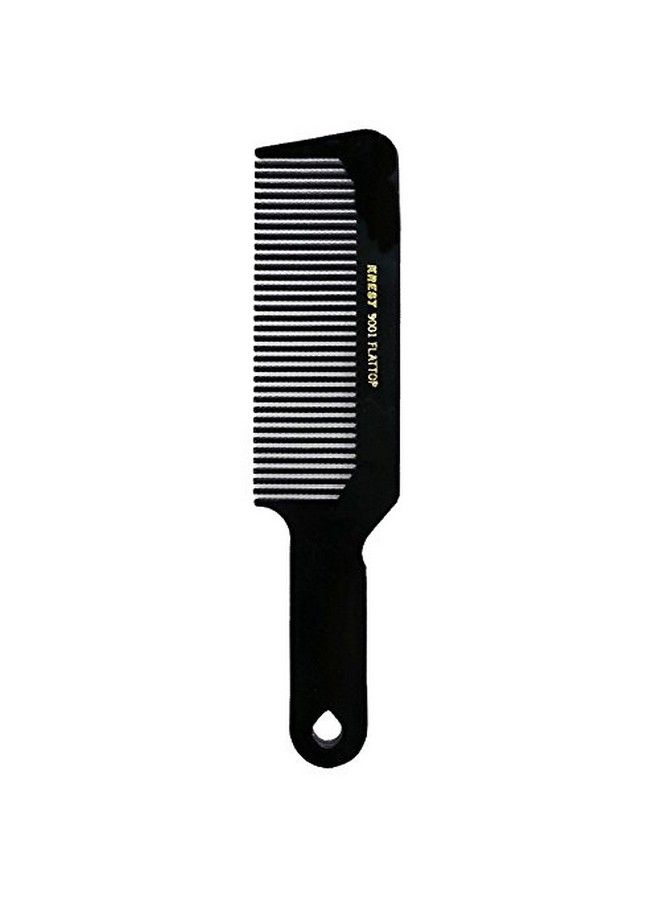 Krest Barber Salon Beauty Hair 9001 8 3;4" Flattop Comb Black SBK9001BLK - Image 2