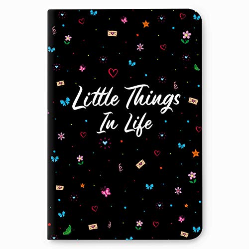 Factor Notes Notebook: 90 GSM, B6, Ruled, 112 Pages Journal Diary (Little Things in Life) - Image 1