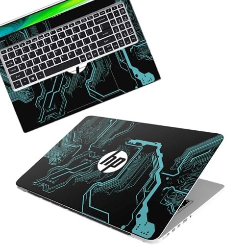 Inkykart DSGN 75 Full Body Laptop Skin Bubble-Free| Laminated| Removable| HD Quality Sticker for Laptops Upto 15.6 Inches Compatible with Hp - Image 1