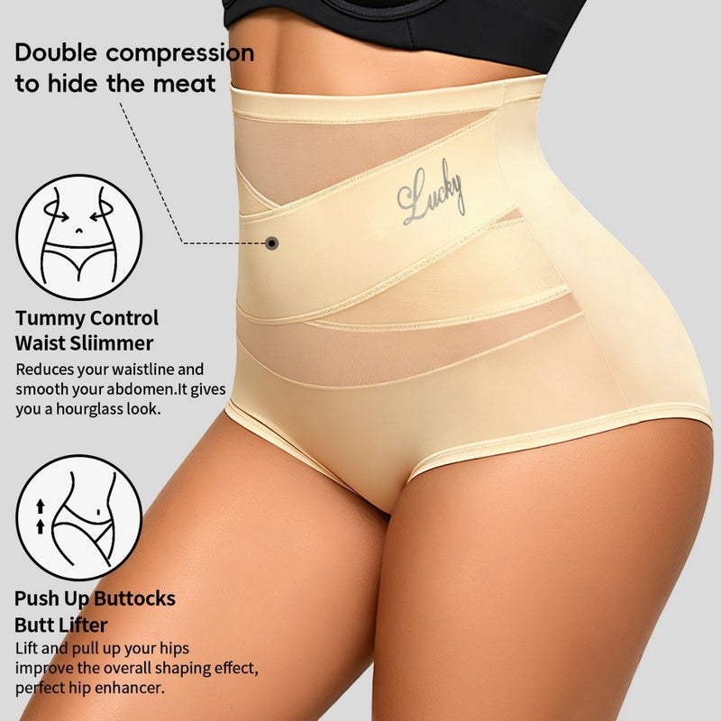 High Waist Tummy Control Shapewear Briefs - Image 4