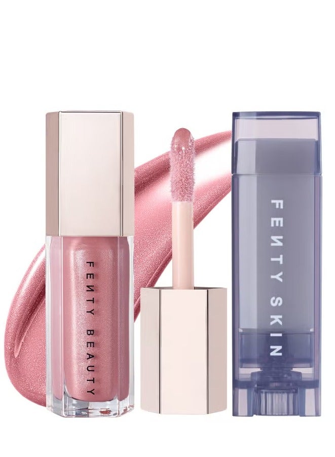 فنتي بلسم الشفاه اللامع من فنتي بيوتي غلوس بومب إكس لوكس: ريري - Image 4