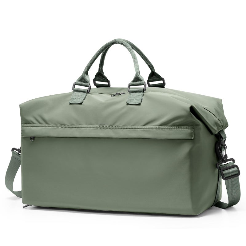 HYC00 Travel Duffel Bag,Carry-On Overnight Weekender Bags for Women,Personal Item Travel Bag with Shoes Compartment,Sports Gym Bag - Image 1