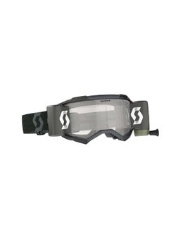 Scott Fury Wfs Black Motocross Goggles  - Image 1