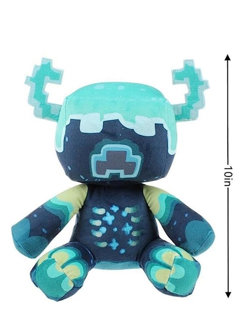 New Mine Craft Plush, 10 Warden Plushies Toy for Game Fans Gift, Soft Stuffed Pillow Doll for Kids and Adults - Image 3