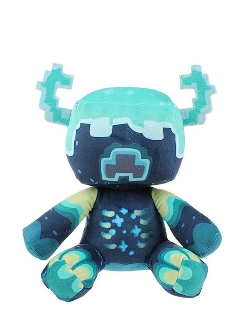 New Mine Craft Plush, 10 Warden Plushies Toy for Game Fans Gift, Soft Stuffed Pillow Doll for Kids and Adults - Image 1