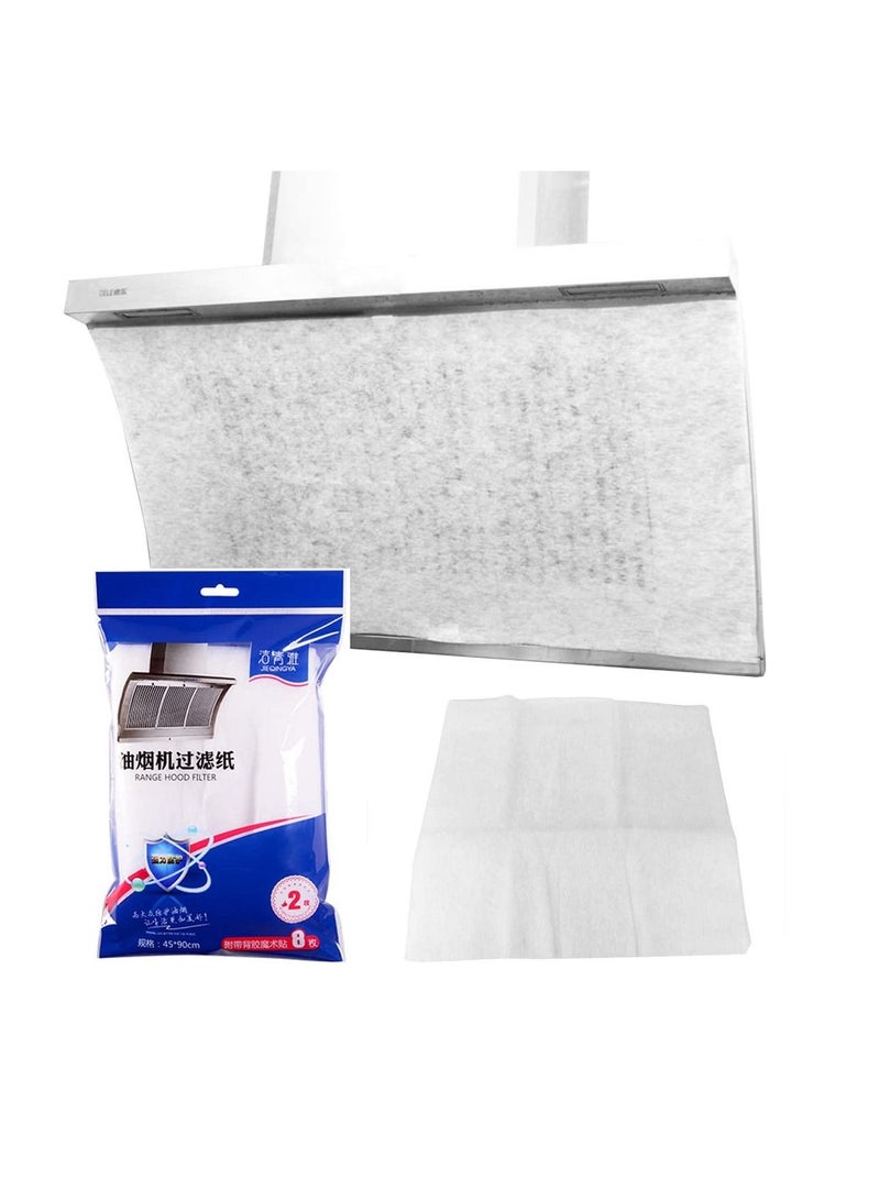 كابتن تيك Convenient Range Hood Grease Filter, High Efficient Grease Filter Paper, Range Hood Filter, Eco Friendly for Lampblack Machine for Home, GREASEFI01 - Image 1