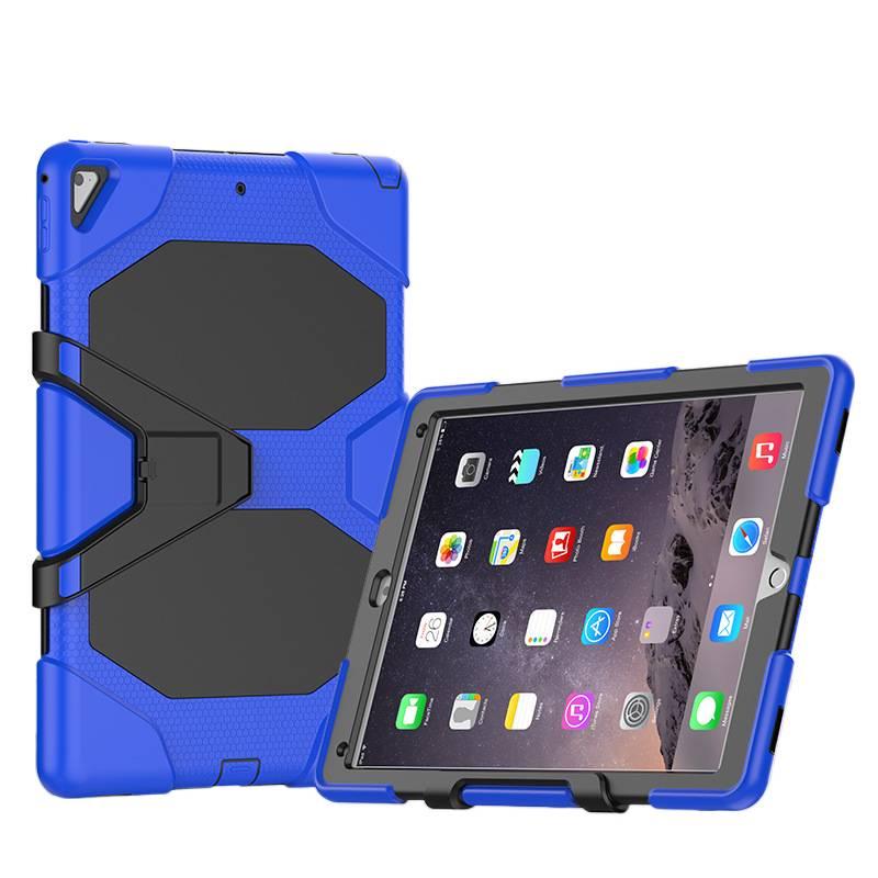 DGG حافظة آيباد مقاومة للصدمات متوافقة مع iPad 9.7 باللون أزرق مقاوم للصدمات باللون الأزرق - Image 1
