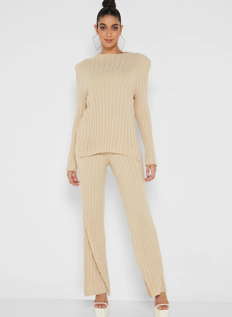 Miss Pap Knitted Top & Pants Set