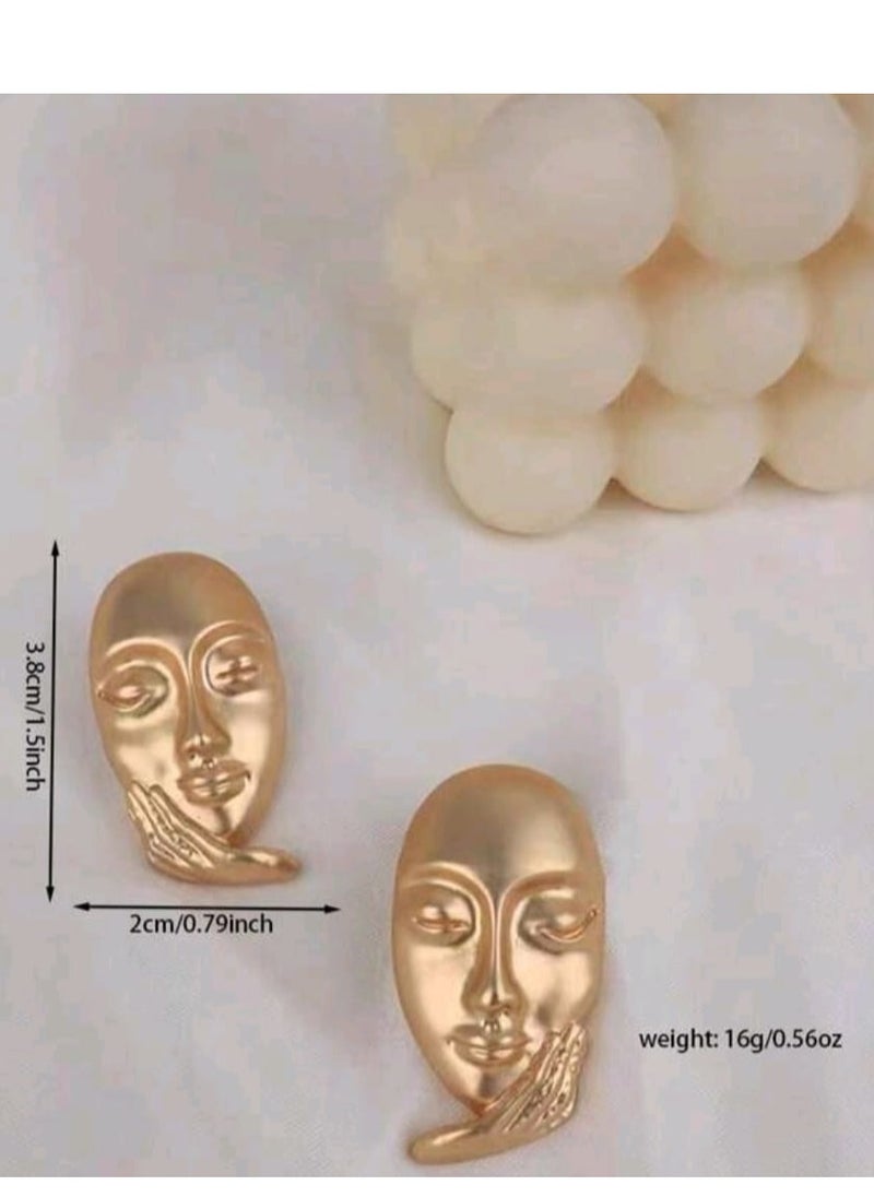 Shein - 1pair Simple EARRING - Image 1