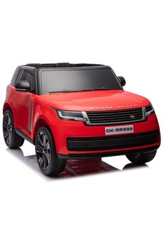 Range Rover عجلات رنج روفر إيفا 12 فولت/4 أمتار مطلية باللون الأحمر  - Image 1