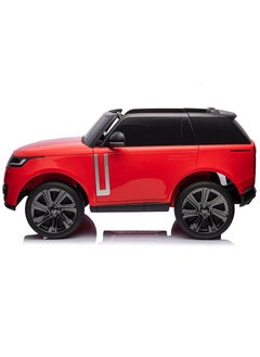 Range Rover عجلات رنج روفر إيفا 12 فولت/4 أمتار مطلية باللون الأحمر  - Image 2
