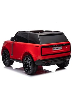 Range Rover عجلات رنج روفر إيفا 12 فولت/4 أمتار مطلية باللون الأحمر  - Image 3