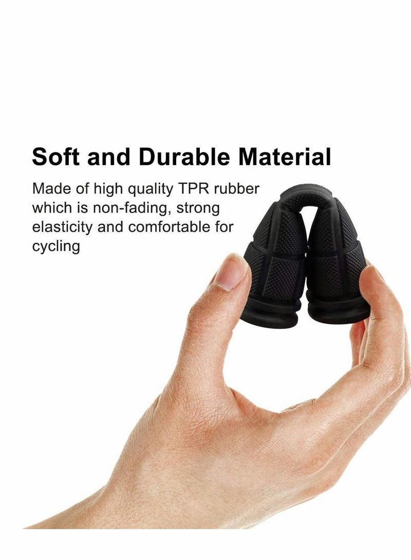 كاست ويف مقابض مقود الدراجة للأطفال البنات والأولاد ، سكوتر دراجة مطاطية غير قابلة للانزلاق على شكل فطر MTB BMX Cruiser Seadoo كرسي متحرك للدراجة ثلاثية العجلات للطرق الجبلية دراجات قابلة للطي 4 أزواج - Image 5