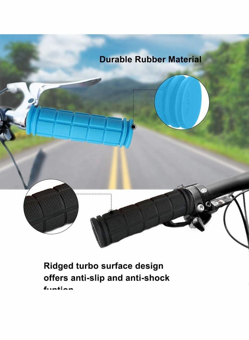 كاست ويف مقابض مقود الدراجة للأطفال البنات والأولاد ، سكوتر دراجة مطاطية غير قابلة للانزلاق على شكل فطر MTB BMX Cruiser Seadoo كرسي متحرك للدراجة ثلاثية العجلات للطرق الجبلية دراجات قابلة للطي 4 أزواج - Image 3