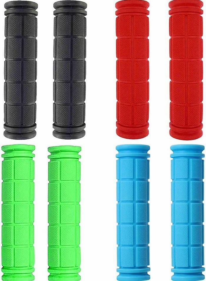 كاست ويف مقابض مقود الدراجة للأطفال البنات والأولاد ، سكوتر دراجة مطاطية غير قابلة للانزلاق على شكل فطر MTB BMX Cruiser Seadoo كرسي متحرك للدراجة ثلاثية العجلات للطرق الجبلية دراجات قابلة للطي 4 أزواج - Image 1