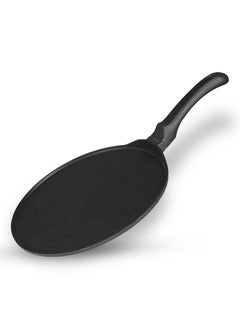 BERGNER BERGNER Senator Die-Cast Aluminium Non-Stick Dosa Tawa, 28cm, Black  - Image 1