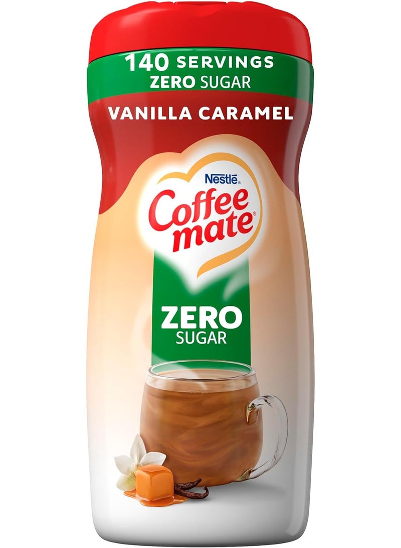 Coffee Mate Nestlé Coffee-Mate Sugar-Free Vanilla & Caramel Flavored Coffee Creamer, 10.2 oz - Image 1
