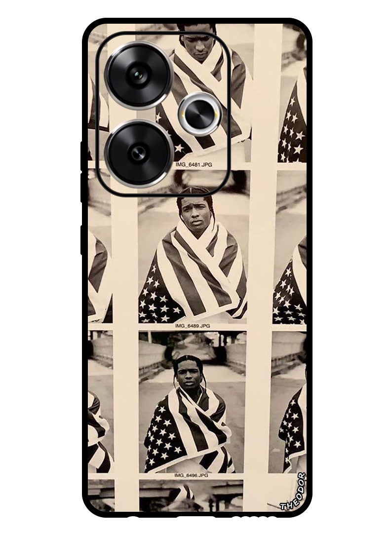 Theodor Protective Case Anti Scratch Shock Proof Bumper Cover For Xiaomi Redmi Turbo 3 Travis n Flag - Image 1