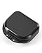 JMU Retainer Case with Vent Holes Mouth Guard Case Dental Storage Container Black - Image 1