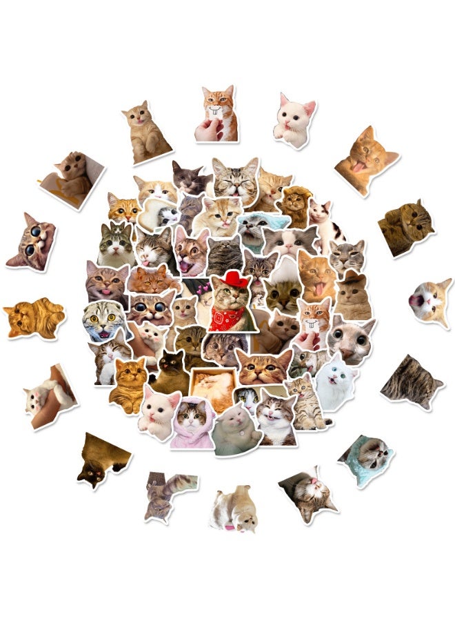 NIBEMINENT 50 Pcs Cute Deco Kit Waterproof Stickers, High Definition Printing Bright Colors, Suitable for Laptop Skateboard Luggage Water Bottle Guitar DIY - Image 1