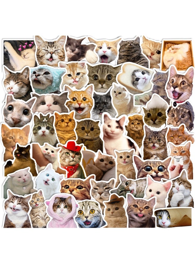 NIBEMINENT 50 Pcs Cute Deco Kit Waterproof Stickers, High Definition Printing Bright Colors, Suitable for Laptop Skateboard Luggage Water Bottle Guitar DIY - Image 2