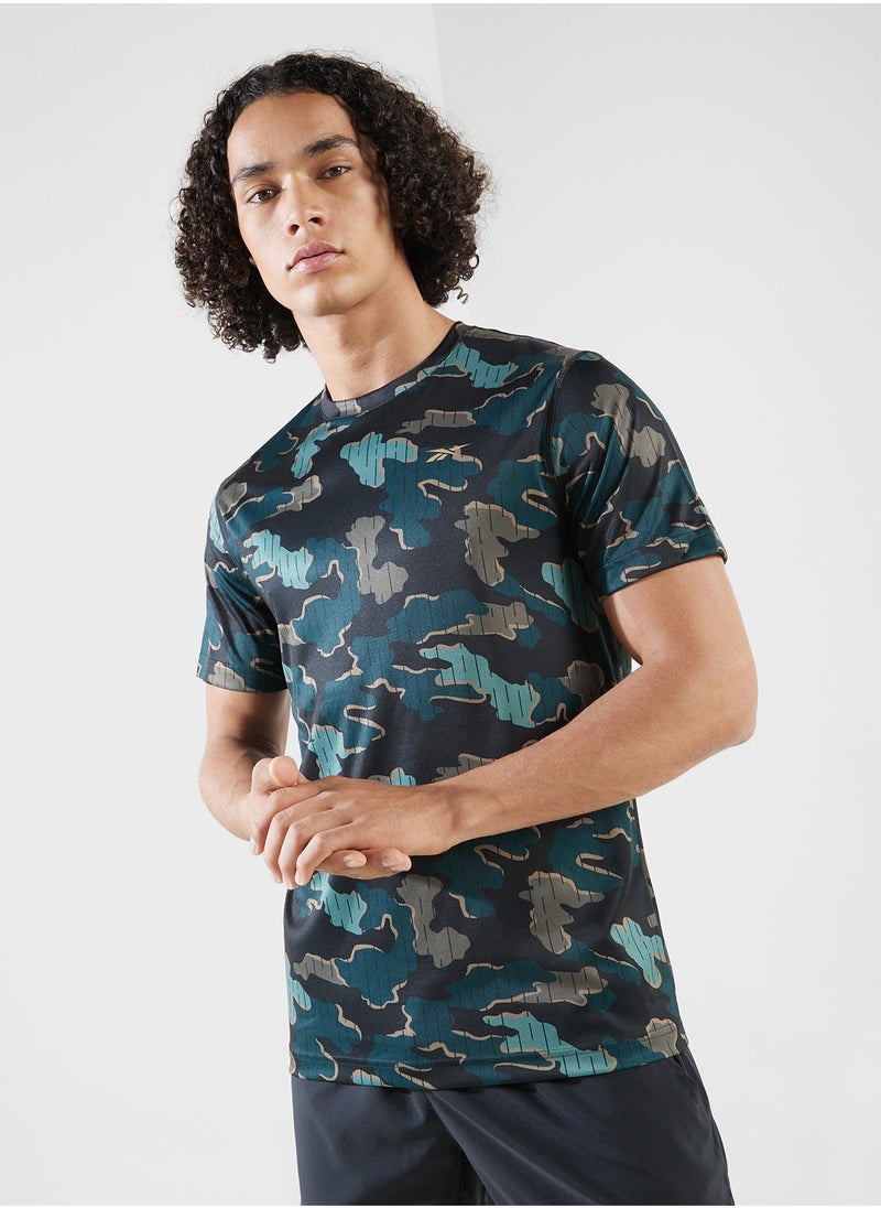 Reebok Motion Camo Tech T-Shirt  - Image 1