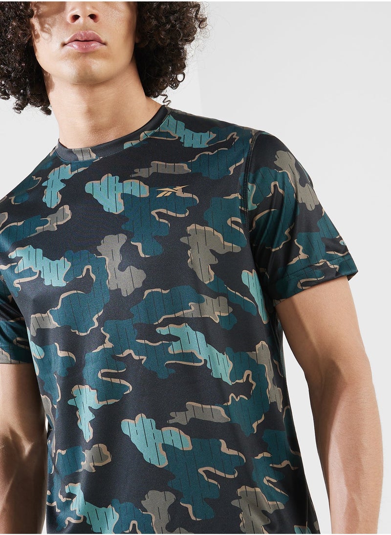 Reebok Motion Camo Tech T-Shirt  - Image 3