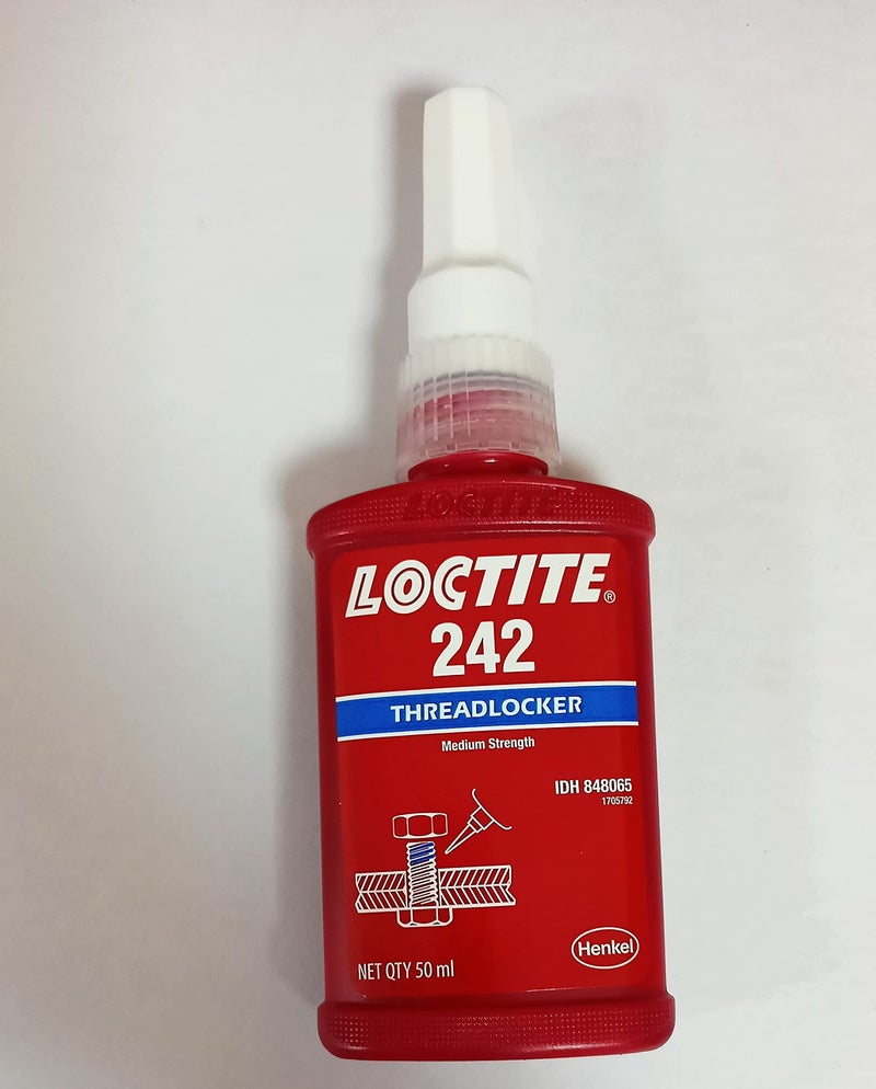Loctite Henkel 242 50ml Threadlocker Medium Strength Glue - Image 1