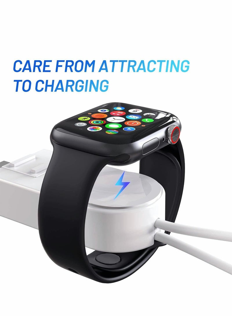Y&D Portable Watch Charger for Apple Wireless Usb Charging Cable Cord Compatible with Iwatch Series 6/se/5/4/3/2/1, Iphone 12/11/pro/x, and Ipad - Image 2