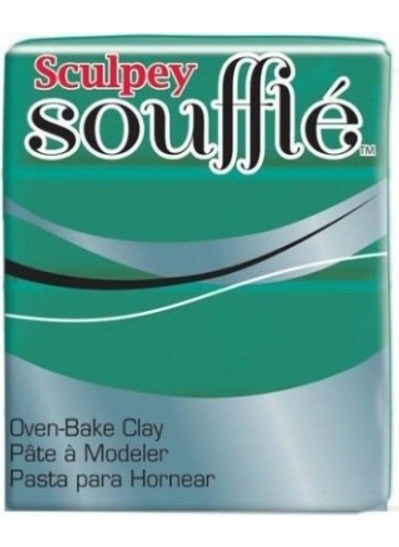 Sculpey - Souffle Polymer Clay 48 Gr. Jade - Image 1