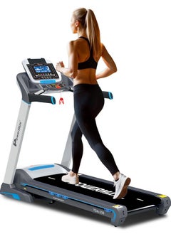 PowerMax Fitness Fitness Tda-350 (6Hp Peak) Treadmill For Home Use ,12 Pre-Set Max Pro Workout Session【Max User Wt.120Kg | 18 Level Auto Incline | Top Speed:18 Km/Hr | Spring Resistance】  - Image 1