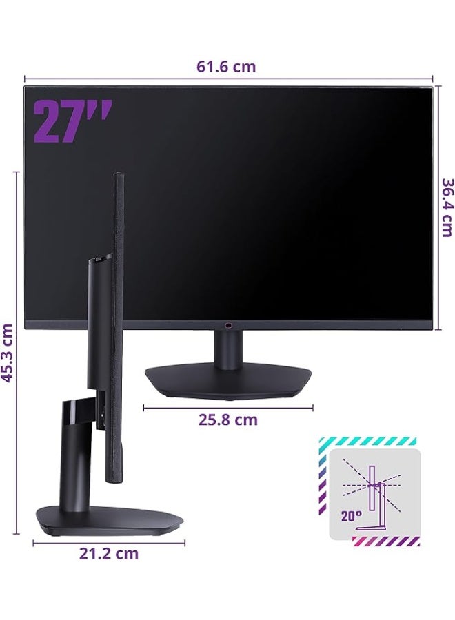 Ultra-Fast Gaming Monitor - Full HD IPS Display with High Refresh Rate and Adaptive Sync Technology for Smooth Gameplay. - Image 2
