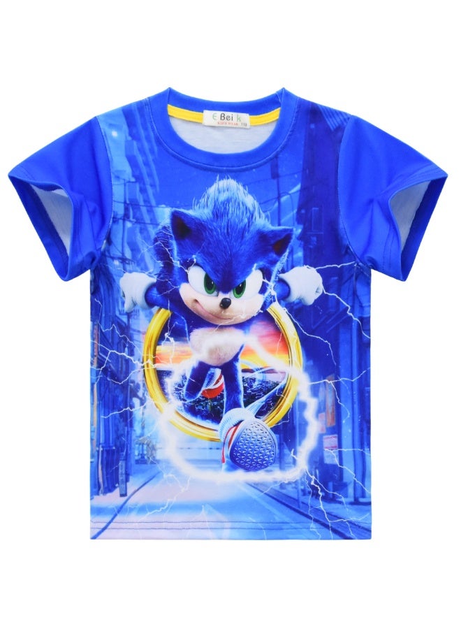 عام بيجاما صوتية ، بدلات خدمة منزلية قصيرة الأكمام للأطفال ، هدايا للعائلة والأصدقاء - Image 2