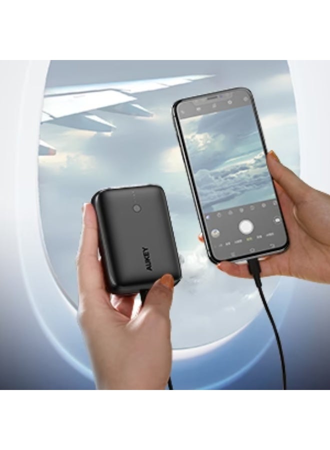 أوكي AUKEY PB-N83S 20W 10000mAh Mini Power Bank black - Image 5