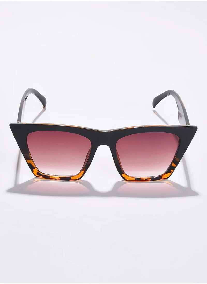 Haute Sauce Brown Lens Brown Butterfly Sunglasses