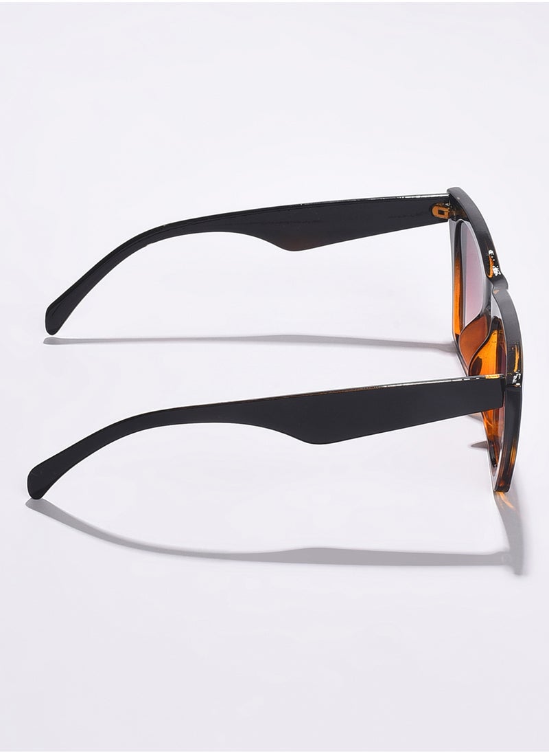 Haute Sauce Brown Lens Brown Butterfly Sunglasses  - Image 5