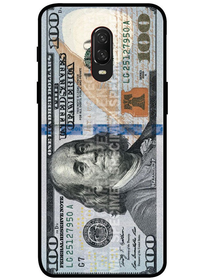 EYE CATCH - Protective Case Cover For OnePlus 6 Smart Series Printed Protective Case Cover for OnePlus 6 100 Dollar - Image 1