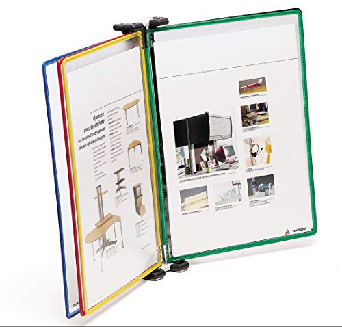 Tarifold DJOIS by Tarifold - Wall Mount Reference & Display System - Durable Steel Wire Frames- 5 Double-Sided Pockets - 10 Sheet Capacity - Made in France - Image 3