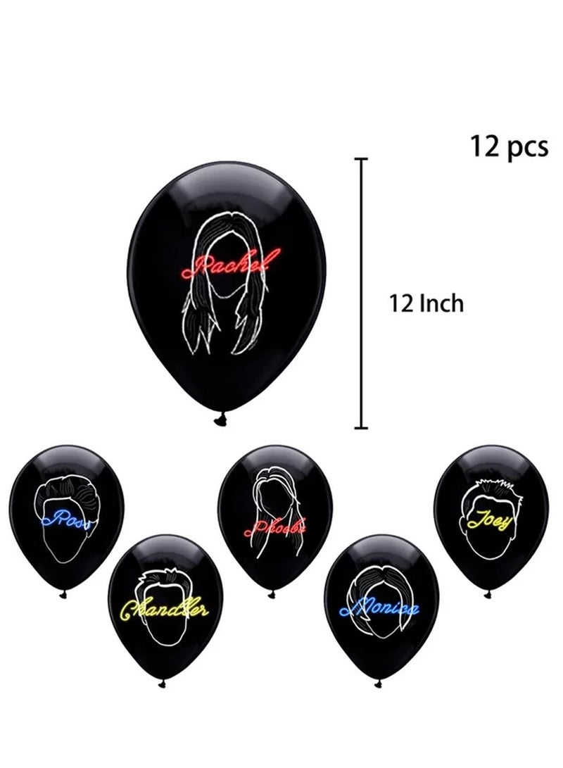 Brain Giggles FRIENDS Theme Birthday Decoration Set - 70pcs - Image 3