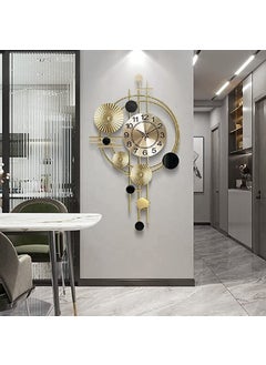 RHD RHD UNIVERSE TIME Metal AbstractWall SculpturesWall HangingWall Art Multicolor for Home DecorationLiving RoomOfficeCafeBedroom 21x15x36 INCH  - Image 3