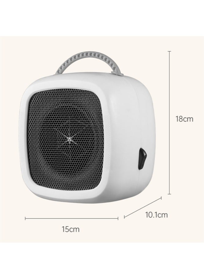 عام **مدفأة منزلية كهربائية بسلك بريطاني - مستويان للتدفئة، محمولة لتدفئة المساحات** - Image 3