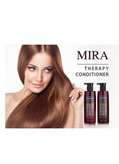 Mira Mira Therapy Shampoo and Conditioner Enriched with Argan Oil for Protein Treated Hair 2*500 ml  - Image 2