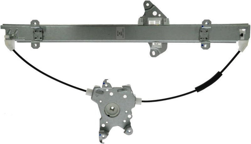 TRQ Front Right Window Regulator Passenger Side Compatible with 2005-2021 Nissan Frontier 2005-2012 Pathfinder 2005-2015 Xterra 2009-2012 Suzuki Equator - Image 3